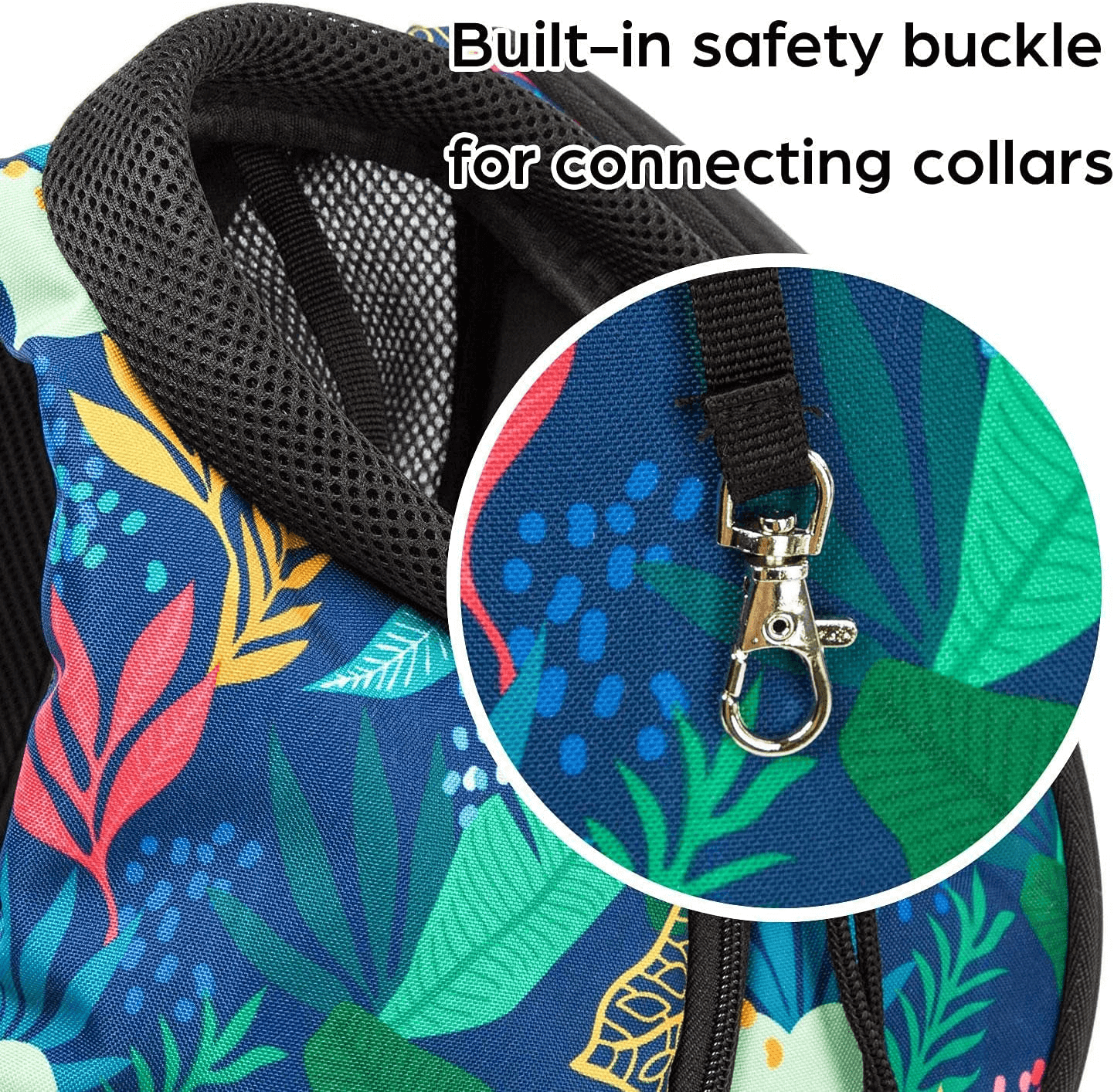 Small Dog Sling Carrier| Breathable Mesh Bag, Hands Free, Adjustable Dog Satchel for Small Dogs